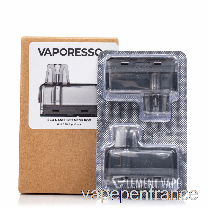 Vaporesso Eco Nano Dosettes De Remplacement 0,8ohm Dosettes Stylo Vape